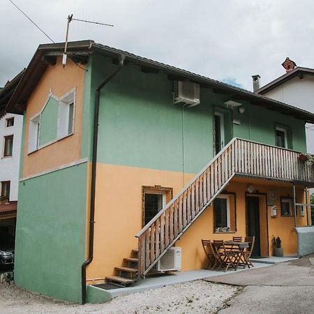 Apartma Metija Lux Z Savno Kobarid Buitenkant foto