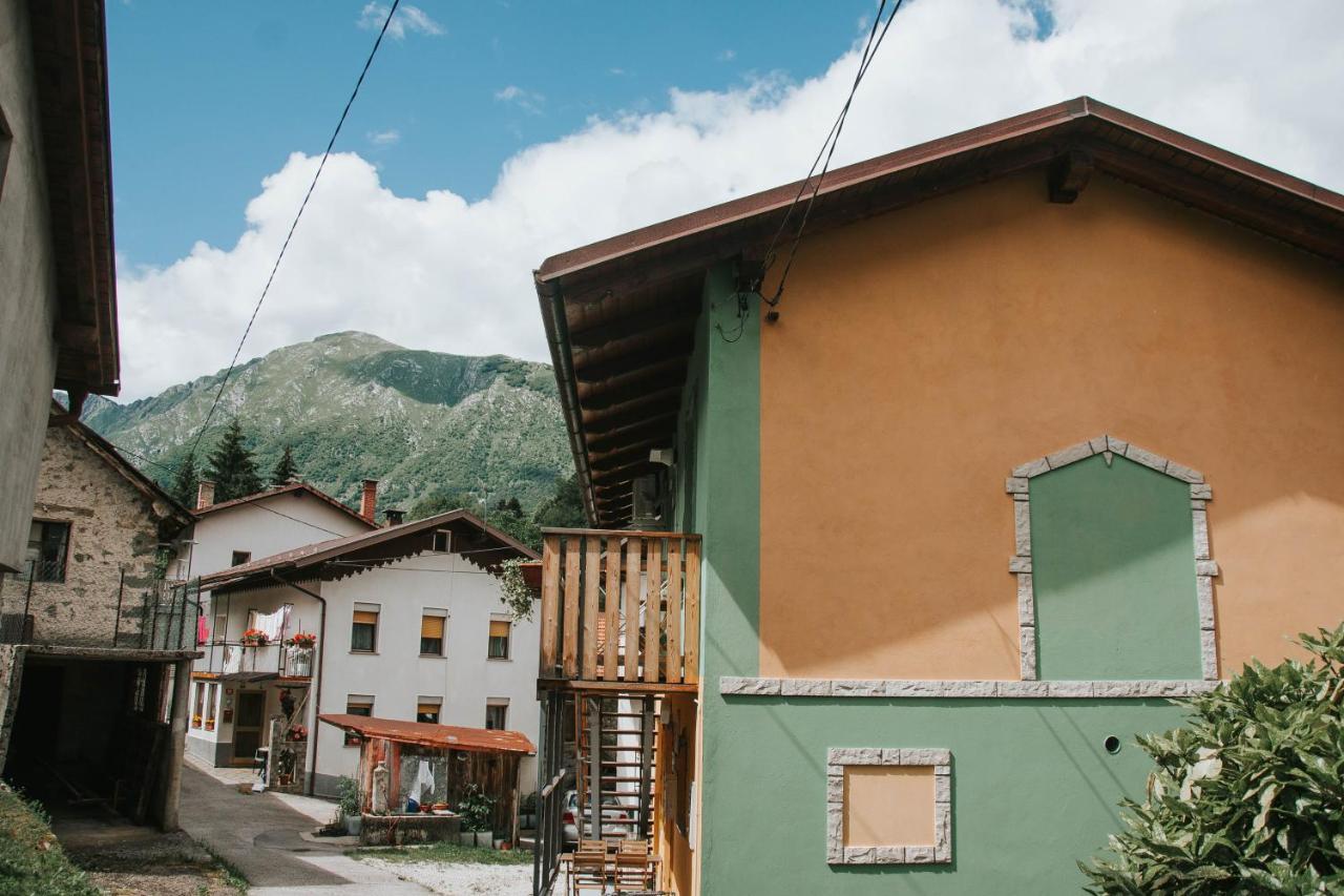 Apartma Metija Lux Z Savno Kobarid Buitenkant foto