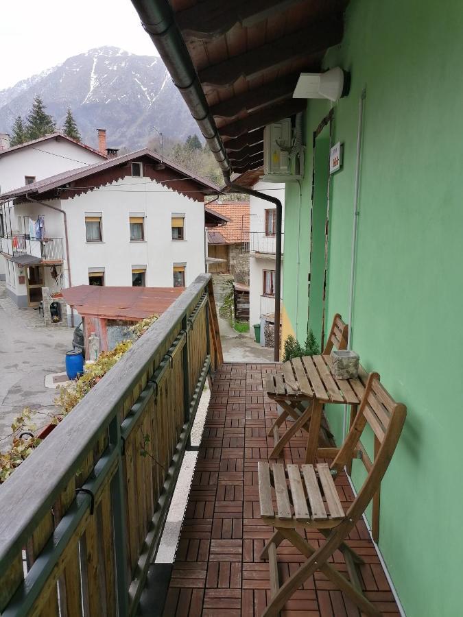 Apartma Metija Lux Z Savno Kobarid Buitenkant foto