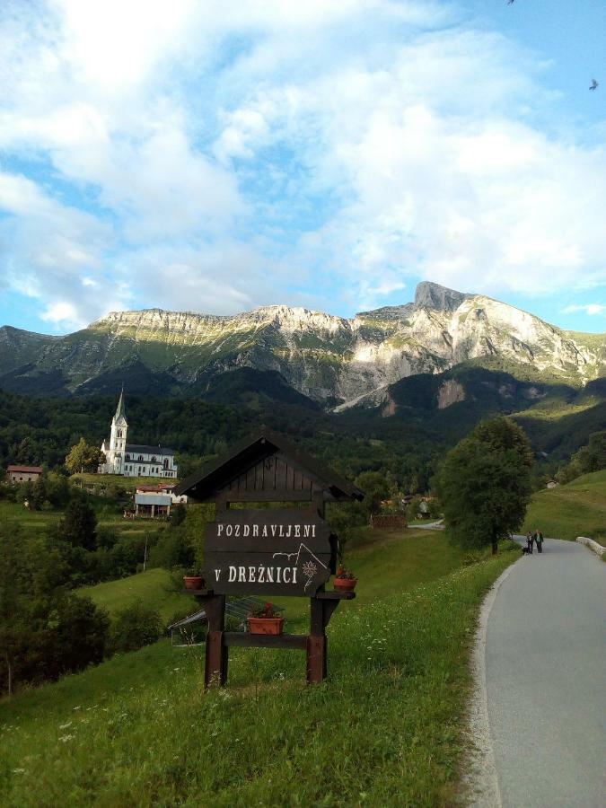 Apartma Metija Lux Z Savno Kobarid Buitenkant foto